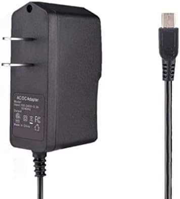 DKKPIA 5V 1A Mini USB 5 pinos Adaptador de energia CArger de parede para leitor de câmera de telefone celular