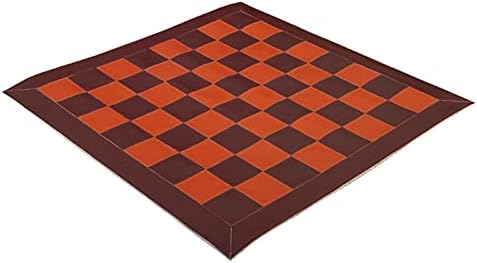 The House of Staunton Premium Leather Chess Board and Storage Quiver - 2,25 quadrados