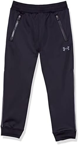 Under Armour Boys 'Glanent diminuiu a calça, bolsos com zíper