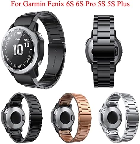 Modband Watchband Strap for Garmin Fenix ​​7S 6S Pro Watch Redunda Redução de Aço Anterior Remada Strap