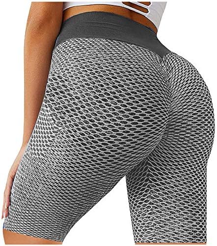 Pacote de shorts de ioga para mulheres nádegas esportivas femininas
