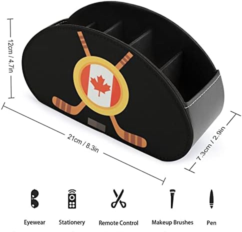 Hóquei na caixa de armazenamento de controle remoto do Canadá Pu