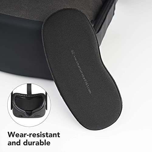 KiwisMart VR Cobertura compatível com Oculus Quest, lente anti-poeira Proteger a cobertura com máscara de capa de silicone
