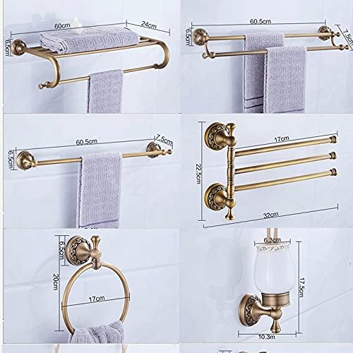 N/A All Copper Banheiro escovado banheiro europeu Moderno toalha toalha papel higiênico de papel hardware de copo de copo de copo