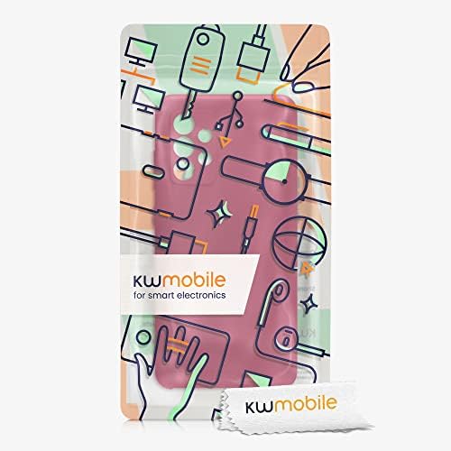 Caixa Kwmobile Compatível com Samsung Galaxy A52 / A52 5G / A52S 5G Case - TPU Silicone Top Top com acabamento suave -