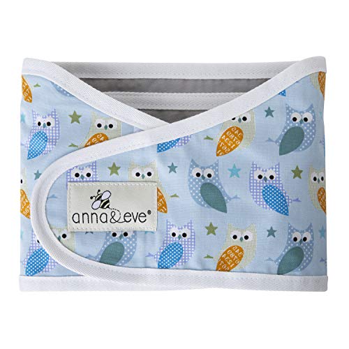 Anna & Eve® - Baby Swaddle Strap®, braços ajustáveis ​​apenas para dormir seguro - tamanho pequeno se encaixa no peito 13,5 a 17,