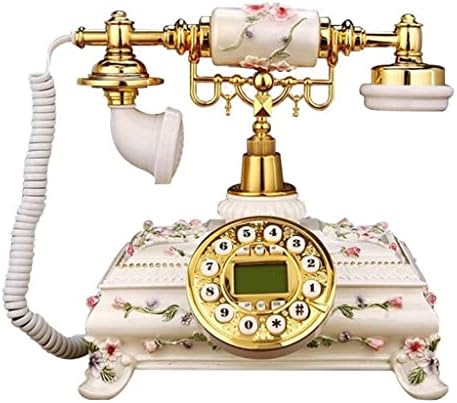 KXDFDC American Antique Craft Europeu Vintage antiquada Decorativa Decorativa Antique Home Telefone Fixo