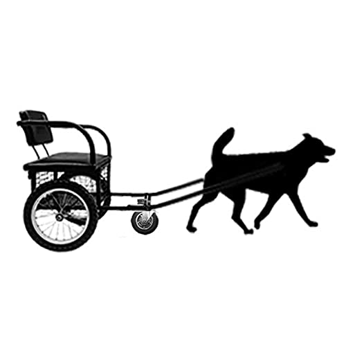 Yiuhhad Pet Trailer Dog Trailer, carrinhos de supermercado de duas rodas e carrinhos de caminhada de cachorro com assento - leve e