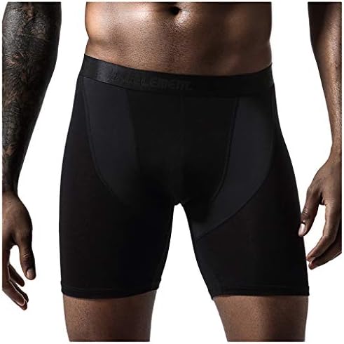 Shorts de boxer bmisEgm para homens embalam calcinha slim sexy