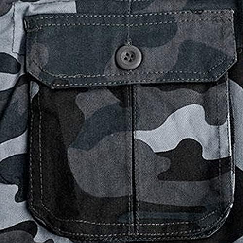 M Multi-bolso e shorts de lazer de vestuário Camuflagem Summer Color Fashion G H Bass Men's Men's