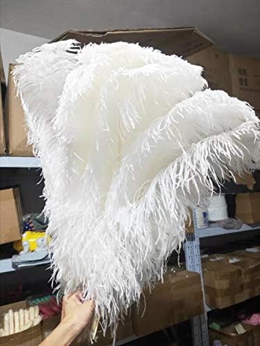 Pumcraft Jóias Diy 10pcs/Lote Elegante Avestruz Branca Feathers 10-75cm para Craft Diy Jewelry Wedding Event Party Supplies