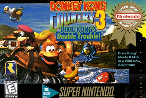 Donkey Kong Country 3: Dixie Kongs Double Trouble - Nintendo Super Nes