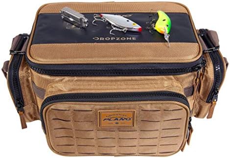 Plano Guide Series 3600 Bolsa de tackle, médio, tecido bege 1680 denier com base à prova d'água, inclui 5 caixas