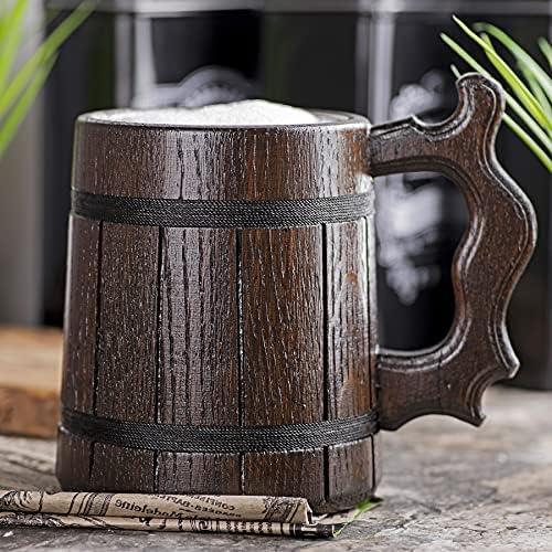 FFXIV BARD caneca tanque de madeira. Presente para jogadores. Beer Stein. Caneca de cerveja de madeira personalizada. Presente