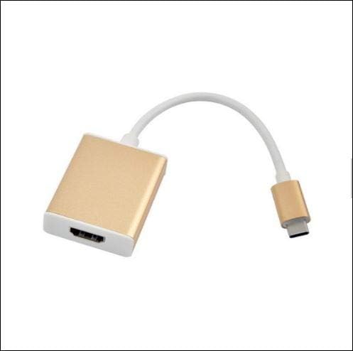 ADAPTADOR DE HIG-VENCIDADE 10GBPS USB 3.1 TIPO C PARA HDMI, Thunderbolt 3 Compatível com MacBook Pro, Air, iPad Pro, Pixel Book, todos