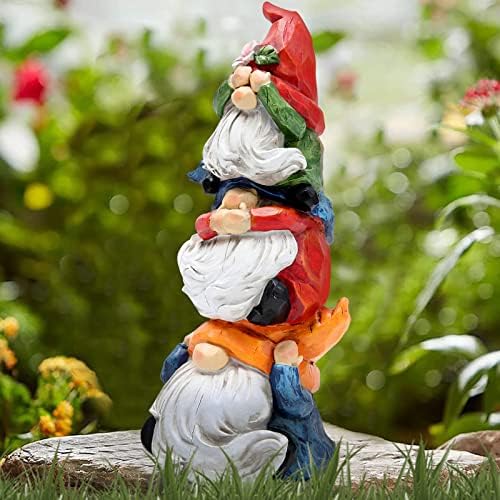 Hodao Spring Hear-No, See-No, Speak-não gnomos Figuras Decorações FLOR GNOMES ORNAMENTOS ESCANDINAVOS TOMTE ELF Decoração Presentes