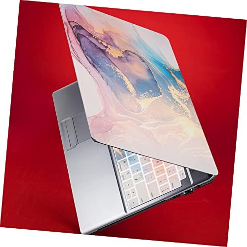 Caso de laptop Solustre Capas de teclado de laptop 1 Definir laptop para o teclado de laptop Skin de mármore compatível um protetor
