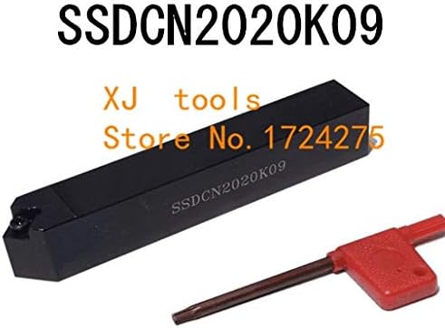 Fincos SSDCN2020K09 20 * 20mm Tor do torno de metal Ferramentas de torno de torno CNC Turning Turning Turning Turning STILDER S -TYPE