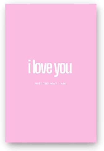Notebook I Love You - Melhor caderno forrado para o diário diário, ajude você a alcançar seus objetivos, manifestar sonhos e viver seu