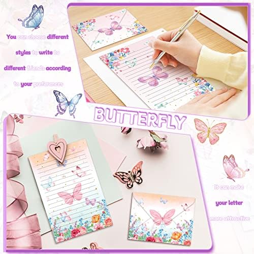 160 pacotes Mini Rainbow Unicorn Papelary Paper Conjunto 60 Rainbow Unicorn Round Dot adesivos, 5,5 x 8,25 polegadas, 10 projetos