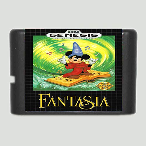 Cartucho de jogo Fantasia Card de 16 bits MD para Sega Mega Drive para Genesis-ntsc-J