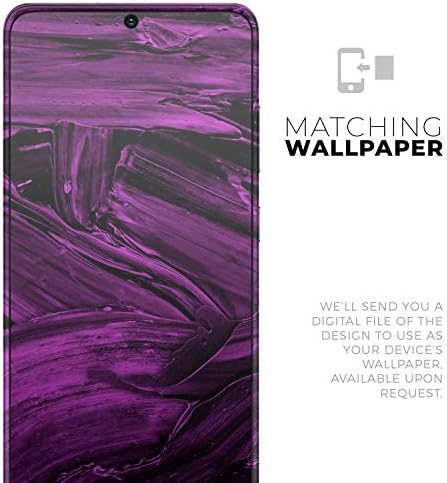 Design Skinz Liquid Abstract Paint Remix V48 Protetor Vinyl Decals Wrap Cover compatível com o Samsung Galaxy S20