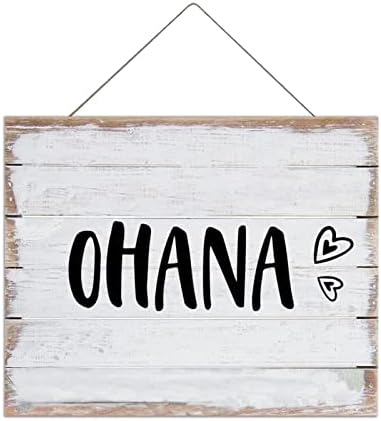 Ohana Wooden Sign Cita