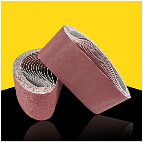 Cinto abrasivo 10pcs 76 x 457 mm Correias abrasivas de lixamento 40-1000 bandas abrasivas para ferramentas elétricas de lixadeira cinto de lixadeira