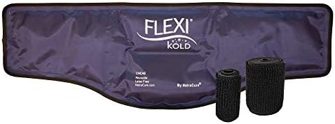 Flexikold Neck Ice Pack w/tiras e natacure Microondas Aquecimento da microondas para pescoço, ombros e pacote de alívio