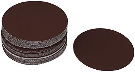 X-Dree 4 polegadas de lixagem abrasiva Landagem de lixeira DISC 1500 GRIT 50 PCS (Disco de Lija de Papel de Lija de 4 Pulgadas de Diámetro Lijos Abrasivo de Grano 1500 50 Piezas