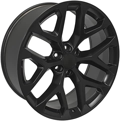 OE Wheels LLC CV98-24100-6550-24B1 WHELA BLACA PIDADA DE CETINA