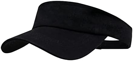 Andiceqy Sport Sun Visor Hats Ajustável Capas de bola de beisebol de beisebol ajustáveis ​​para mulheres e homens