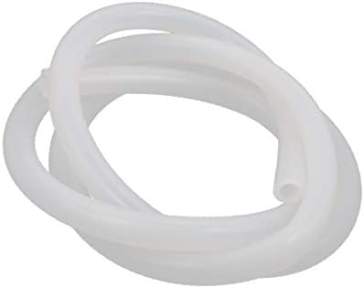 X-dree 6 x 10mm translúcido tubo de água de silicone com tubo de mangueira 1 metro de comprimento (Tubo de manguera de Agua de Tubo