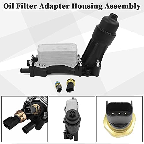 BICOS 68105583AE 68105583AF MOTOR ADAPTOR DO ADAPTADOR DE FILIDOR DE ÓLEO DO MOTOR Conjunto de alojamento para 14-18