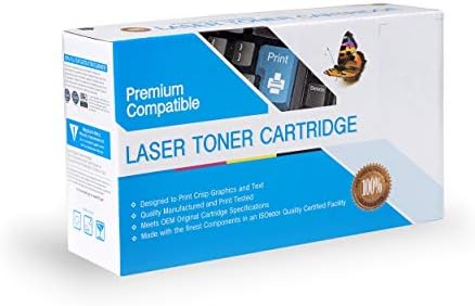 Substituição de cartucho de tinta compatível com produtos de impressão premium para HP CB436A, trabalha com: LaserJet P1505,