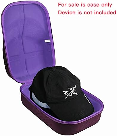 Hermitshell Baseball Hat Case Hard Travel Cap Carrier Case Case para 6 Caps Hat Bag