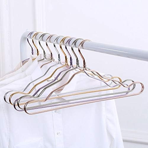 Jeonswod 5pcs cabides de metal para roupas ganchos de roupas em casa liga de alumínio