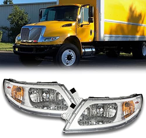 High Soar Heartlights Assembly for International 4200 4300 4400 4900 Truck ”2002-2018 International 4300 Follato Par