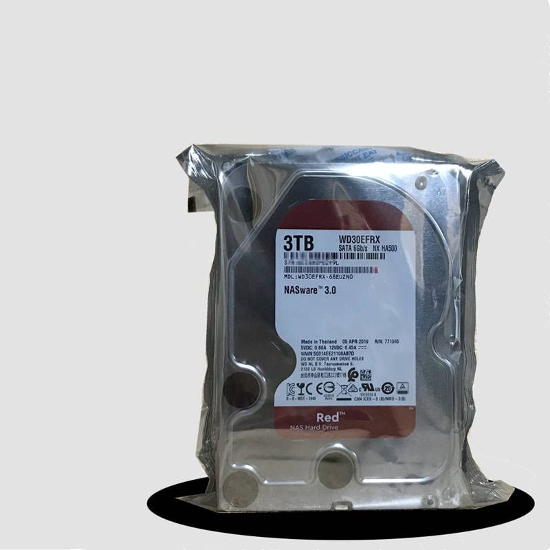 HDD para Red 3TB 3,5 SATA 6 GB/S 64MB 5400RPM para disco rígido interno para o disco rígido NAS para WD30EFRX
