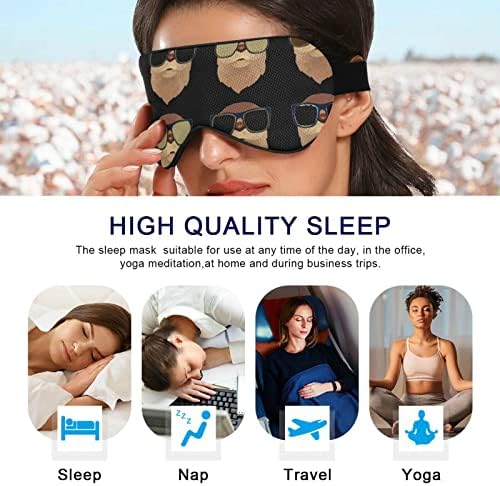Máscara de olho do sono unissex você pode ser uma noite de máscara de dormir à noite