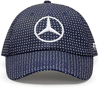Combustível para os fãs Mercedes Benz F1 Edição Especial George Russell 2022 Konnichiwa Japanese GP Baseball Hat Marinha