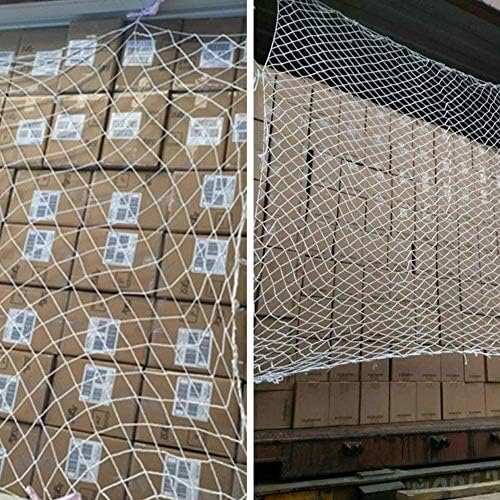 JHKJ SAFE NET, WHITE Protection Stair Anti-Fall Net, líquido de proteção CAT Líquido de segurança infantil Rede