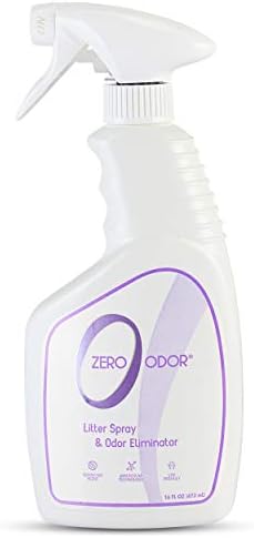 Odor zero - eliminador de odor de ninhada - elimine permanentemente os odores de ninhada com melhor tecnologia molecular patenteada