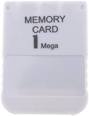 Card de memória de 1 MB 15 bloco para Sony PS1 PlayStation 1 PSX Game System, 2pcs