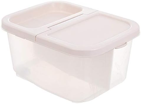 WSSBK 10 kg capa de flip capa selada com várias funções Caixa de armazenamento de balde de cozinha dispensador de cereais domésticos caixa de contêiner de grãos de grãos