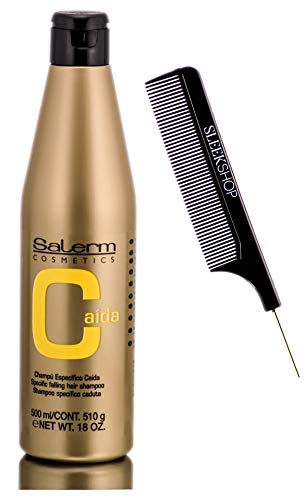 Salerm Cosmetics CAIDA SHAMPOO DE CAIO PARA CAIL ESPECIAL, NUTRIENTES VITAMINAS DA VITAMINAS, PERDENTE CABE