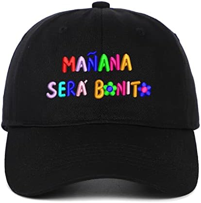 Manana Sera Bonito Hat Cotton Borderyer Baseball Cap unissex Concert Hat Hip Hop Hat