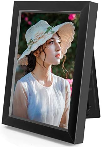 SUPLEDCK 5X7 Frame de imagem personalizada Voice Frame gravável Frame, moldura fotográfica de metal, parede e mesa,