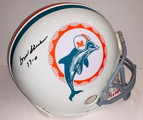 Don Shula assinou Miami Dolphins Capace