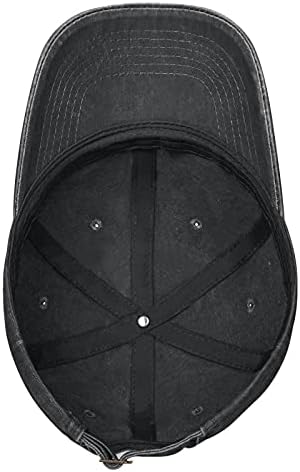 Capace de beisebol de Mowbrou para homens de chapéu de pai ajustável executando exercícios de chapéu snapback e atividades